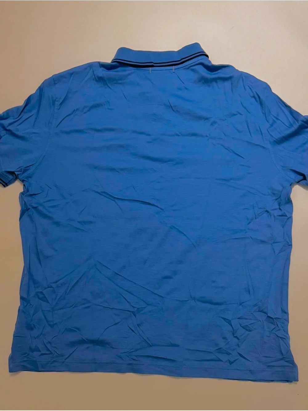 Banana Republic Blue Polo with Black Trim